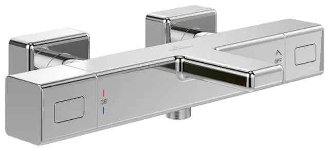 Villeroy & Boch BWnthermostat Universal Taps&Fittings 317x65x202mm für Badewanne Eckig Chrom