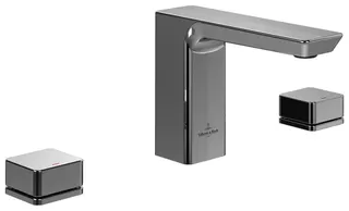 VB Dreiloch-Waschtischarmatur Subway 3.0 345x122x178mm ohne Ablaufgarnitur Chrom