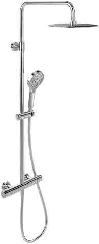 Villeroy & Boch Duschsystem m drei Strahlarten Verve Showers 287x1093x472mm Wandmontage Chrom
