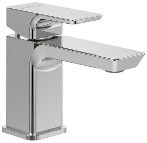 Villeroy & Boch Einhebel-Waschtisch-Arm. Subway 3.0 51x125x 154mm m Zugstangen- Ablaufgarnitur Chrom