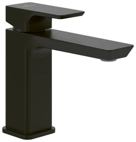Villeroy & Boch Einhebel-Waschtischarmatur Subway 3.0 51x155x176mm o Ablaufgarnitur Matt Black