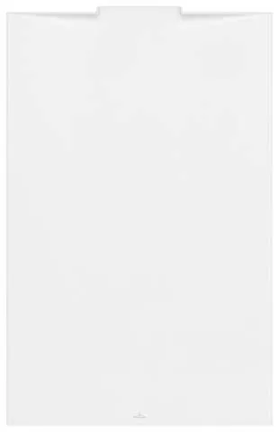 Villeroy & Boch Duschwanne Wallway 1400x900x30mm re-eckig Flächenbündiger Einbau Stone White