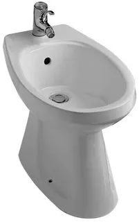 Villeroy & Boch Bidet Saval 2.0 370x575mm mit Überlauf bodenstehend Weiß Alpin – Bild 2