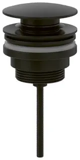 VB Push-Open-Ablaufgarnitur Universal Taps&Fittings 63x61x63mm Matt Black