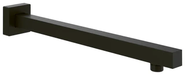 Villeroy & Boch Regenbrausearm Universal Showers 58x58x408mm Wandmontage Eckig Matt Black