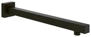 VB Regenbrausearm Universal Showers 58x58x408mm Wandmontage Eckig Matt Black