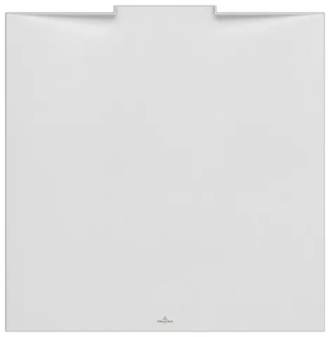Villeroy & Boch Duschwanne Wallway 900x900x30mm quadr. Flächenbündiger Einbau Stone White