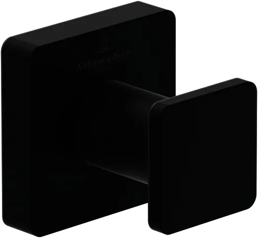 Villeroy & Boch Handtuchhaken Elements - Striking 45x44x45mm Matt Black