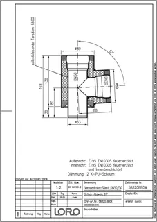 LORO-VERBUNDROHR-ABZW.SILENT 87 GR. DN 50/50 – Bild 2