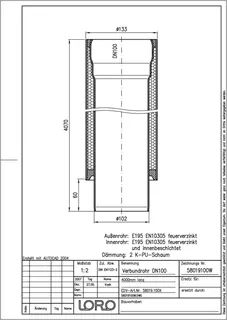 LORO-VERBUNDROHR 4000 MM DN 100 – Bild 2