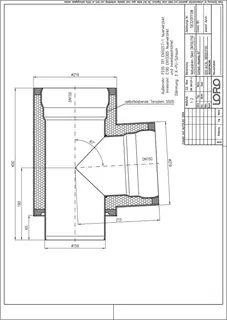 LORO-VERBUNDROHR-ABZW.SILENT 87 GR. DN 150/150 – Bild 2