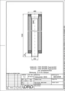 LORO-VERBUNDROHR 1000 MM DN 40 – Bild 2