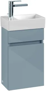 ARTO-Waschtisch-Unterschrank f. Handwaschb 360mm 340x515x200 1 Tür links VS=White