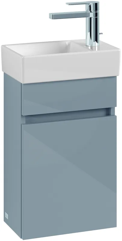 ARTO-Waschtisch-Unterschrank f. Handwaschb 360mm 340x515x200 1 Tür rechts VS=White