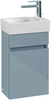 ARTO-Waschtisch-Unterschrank f. Handwaschb 360mm 340x515x200 1 Tür rechts VT=Grey