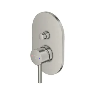 Steinberg Fertigmontageset für Wanne/Brause-EHM 100 2103 3 BN, brushed nickel