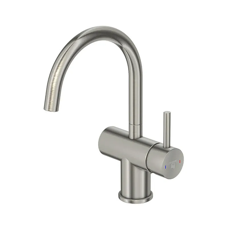 Steinberg Waschtisch-EHM mit Ablaufgarnitur 100 1500 BN, brushed nickel