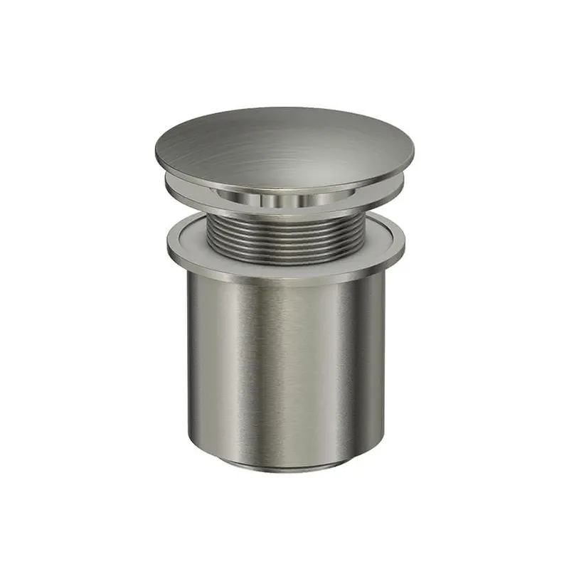 Steinberg Ablaufgarnitur mit Druckverschluss 100 1692 BN, brushed nickel