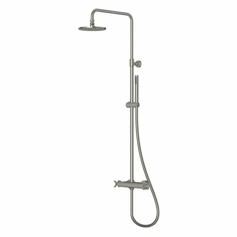Steinberg Brauseset 250 2721 BN, brushed nickel