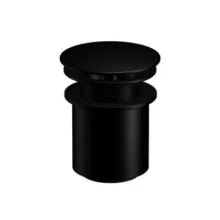 ST Ablaufgarnitur mit Druckverschluss 100 1692 S, matt black
