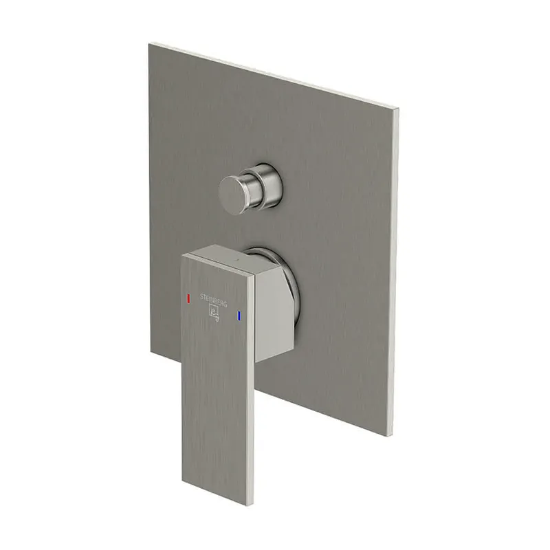 Steinberg Fertigmontageset für Wanne/Brause-EHM 160 2103 3 BN, brushed nickel