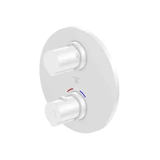 Steinberg FMS für Unterputzthermostat 100 4133 3 W, matt white