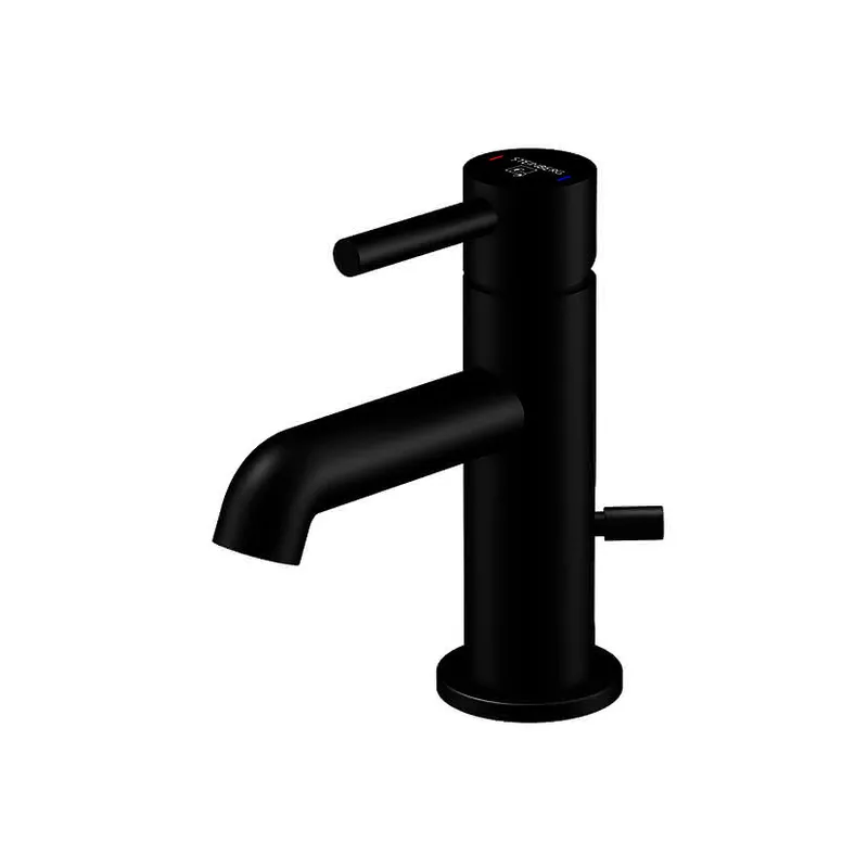 Steinberg Waschtisch-EHM mit Ablaufgarnitur 100 1055 S, Waschtisch matt black