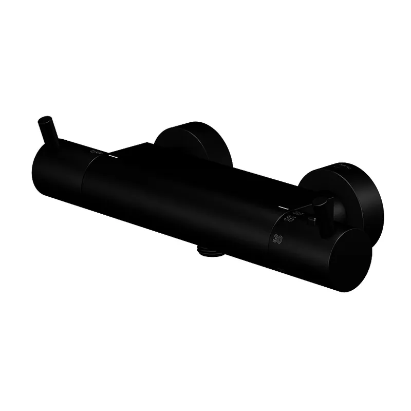Steinberg Aufputzthermostat für Dusche 100 3200 S, matt black