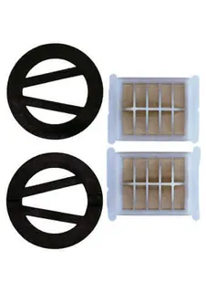 JUDO Ersatzteilset 2xSieb 0,10+Dichtung für JRSF 1 - 1 1/4''
