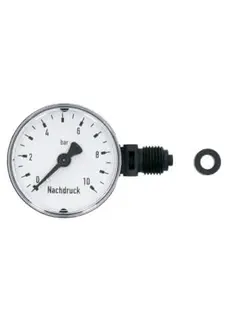 JUDO Ersatzteil Manometer G 1/4'' 0-10 bar Anschluss 3 Uhr