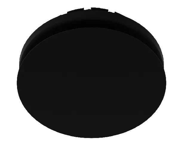 Zehnder Abluft-Tellerventil ComfoValve Luna E DN125, schwarz, D=170 mm, m. Filter