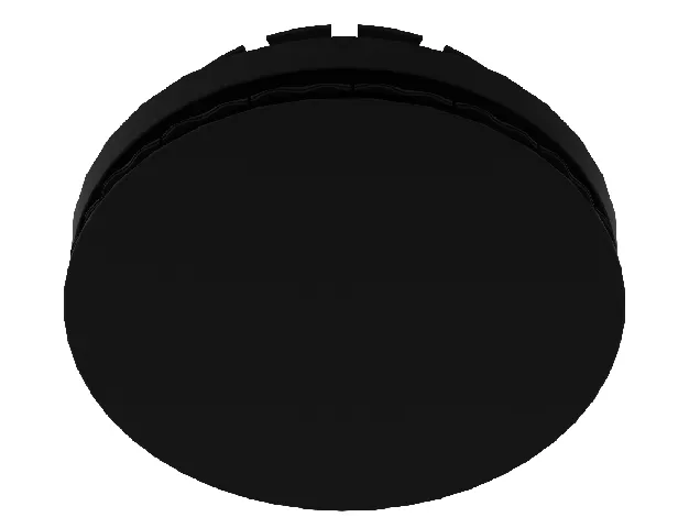 Zehnder Zuluft-Tellerventil ComfoValve Luna S DN125, schwarz, D=170 mm, Polymer