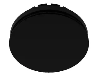Zehnder Zuluft-Tellerventil ComfoValve Luna S DN125, schwarz, D=170 mm, Polymer