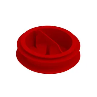 ZE Verschlussstopfen ComfoFresh DN75 rot, Polymer, (Inhalt 10 Stück)