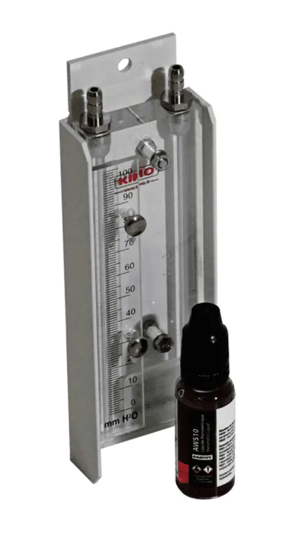 ZE U-Rohrmanometer zur Differenzdruckanzeige