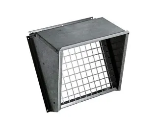 ZE Regenschutz Außen und Fortluftanschl. CARMA 9023
