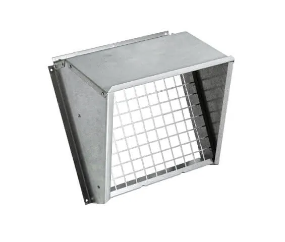 Zehnder Regenschutz Außen und Fortluftanschl. CARMA 9008/9010