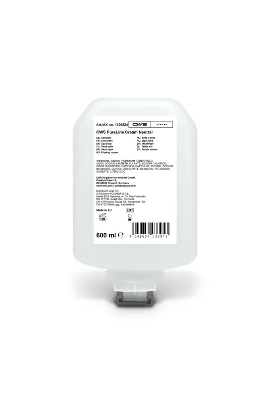 PureLine Cream Neutral 600 ml 8 Flaschen