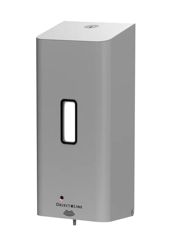 CWS ObjectLine 800-ml-Spender Non-Touch mit Schlauchpumpe, schwarz, elektr