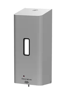 CWS ObjectLine 800-ml-Spender Non-Touch mit Schlauchpumpe, schwarz, elektr
