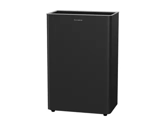 CWS ObjectLine Abfallbehälter 24 Liter, Edelstahl schwarz RAL 9005
