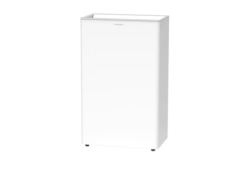 CWS ObjectLine Abfallbehälter 40 Liter, Edelstahl weiß RAL 9003