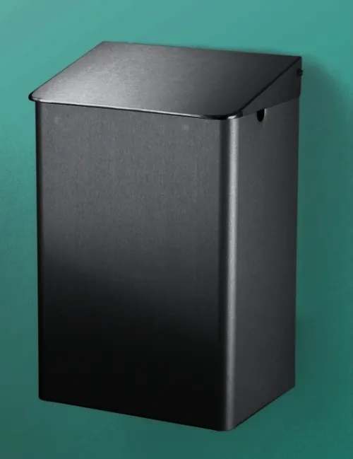 CWS Abfallbehälter, Aluminium, 15 l HxBxT 417x278x213 mm