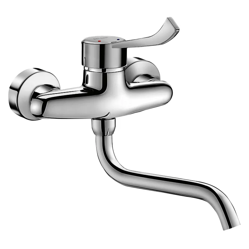KD EHM W.-Mont.,Stdd-Anschl., Hygienehebel, Schwenkausl. L200mm