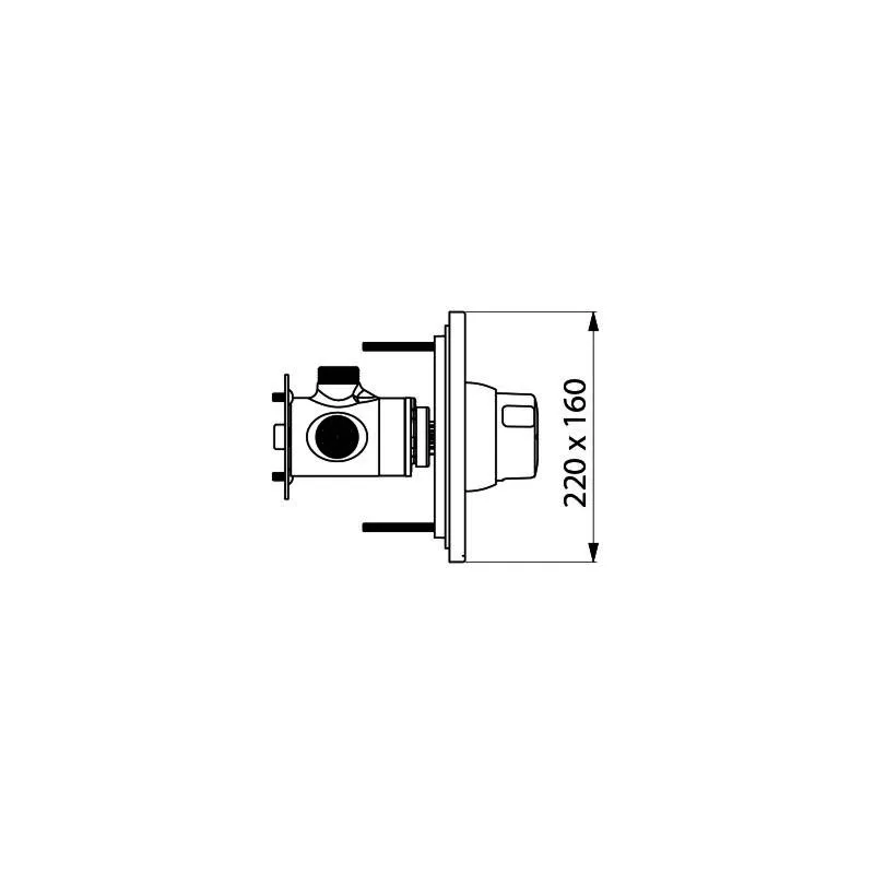 KD DU-Selbstschl.MBatt.TEMPOMIX UP dicht Set 2/2 (f.790BOX)