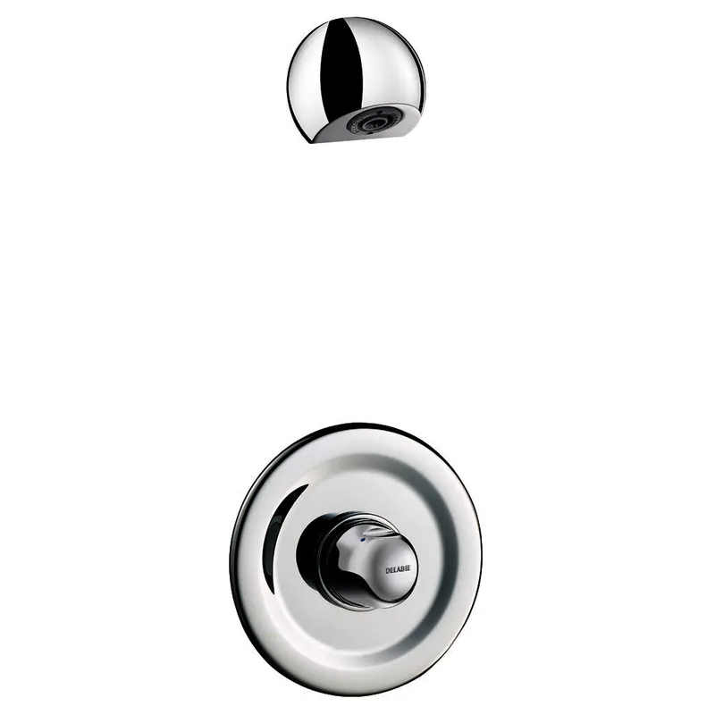 KD DU-Kombi TEMPOMIX Selbstschl.MBatt. G1/2B UP Ros.D195 +ROUND