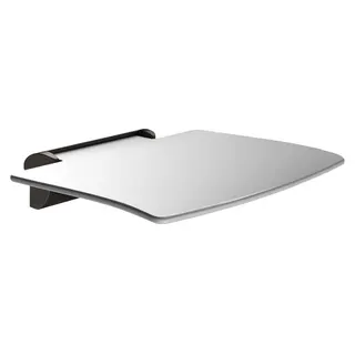 KD Duschklappsitz abnehmbar Be-Line ohne Fuß Alu anthrazit