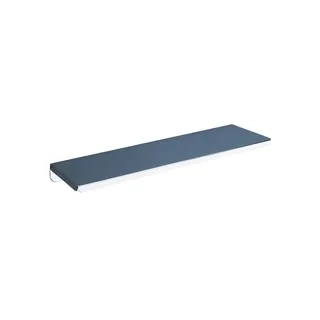 KD Ablage W.-Mont. 120x450mm Edelstahl hgl.pol.