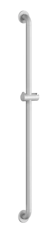 KD Brausestange mit Schieber D32 H1150mm Nylon weiß