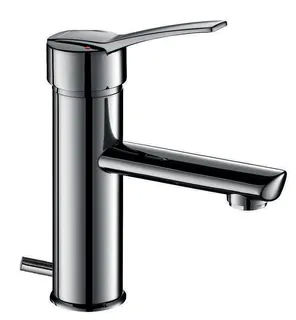 KD EHM für Waschtisch EP H.100 L.120, Zugst.Ablgarn., Bedienhebel